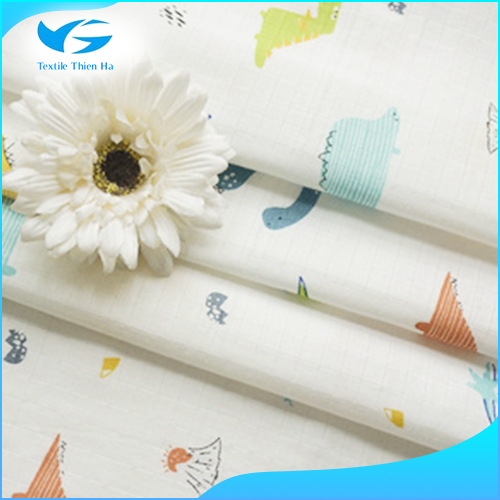 Bamboo fiber gauze fabric